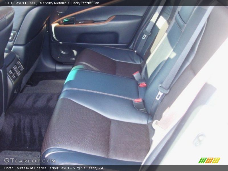 Mercury Metallic / Black/Saddle Tan 2010 Lexus LS 460