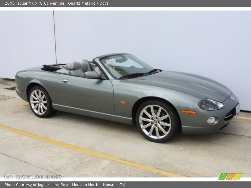 Quartz Metallic / Dove 2006 Jaguar XK XK8 Convertible