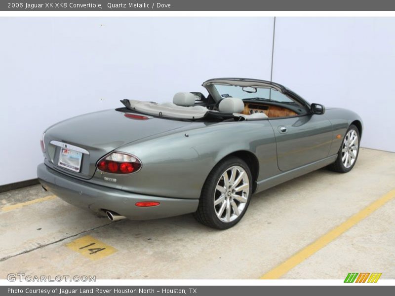 Quartz Metallic / Dove 2006 Jaguar XK XK8 Convertible