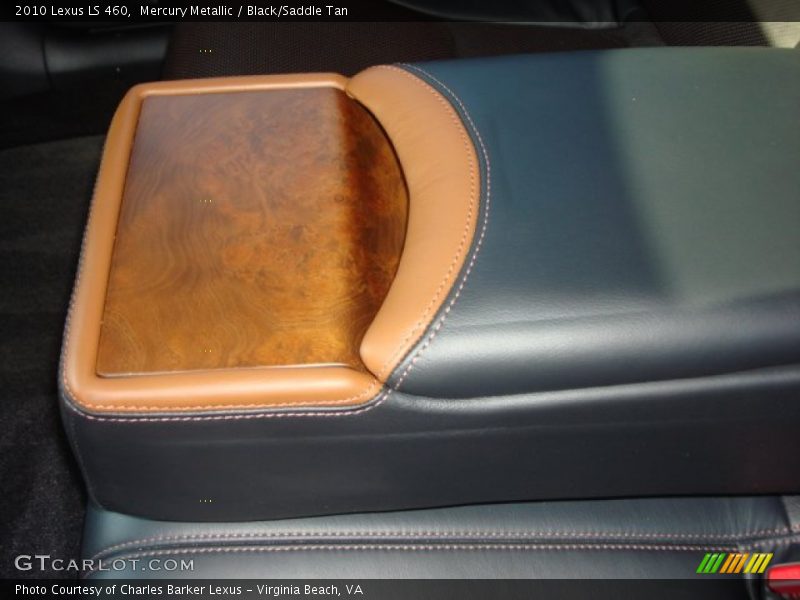 Mercury Metallic / Black/Saddle Tan 2010 Lexus LS 460