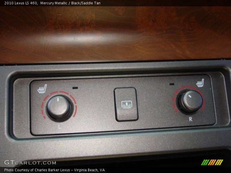 Mercury Metallic / Black/Saddle Tan 2010 Lexus LS 460