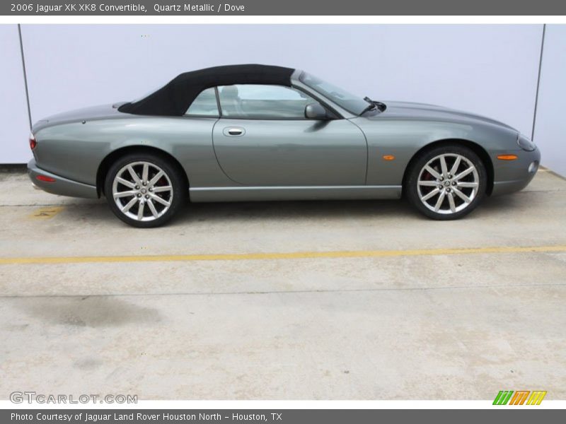 Quartz Metallic / Dove 2006 Jaguar XK XK8 Convertible
