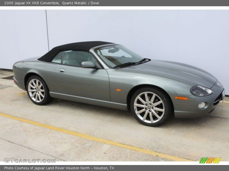 Quartz Metallic / Dove 2006 Jaguar XK XK8 Convertible