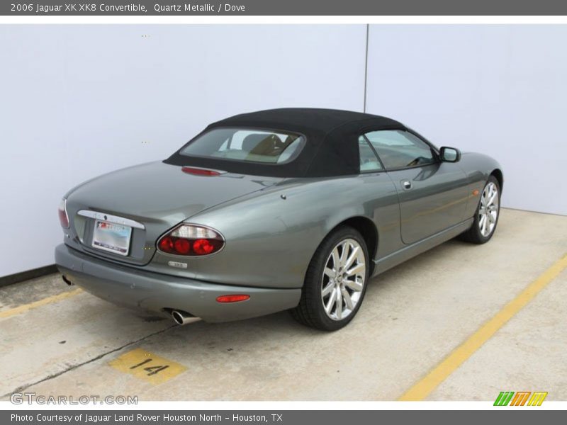 Quartz Metallic / Dove 2006 Jaguar XK XK8 Convertible