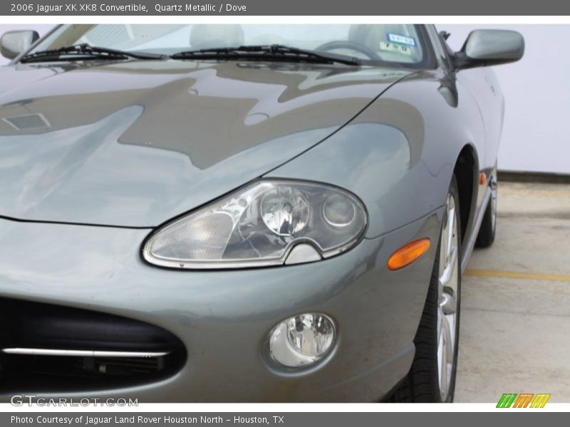 Quartz Metallic / Dove 2006 Jaguar XK XK8 Convertible