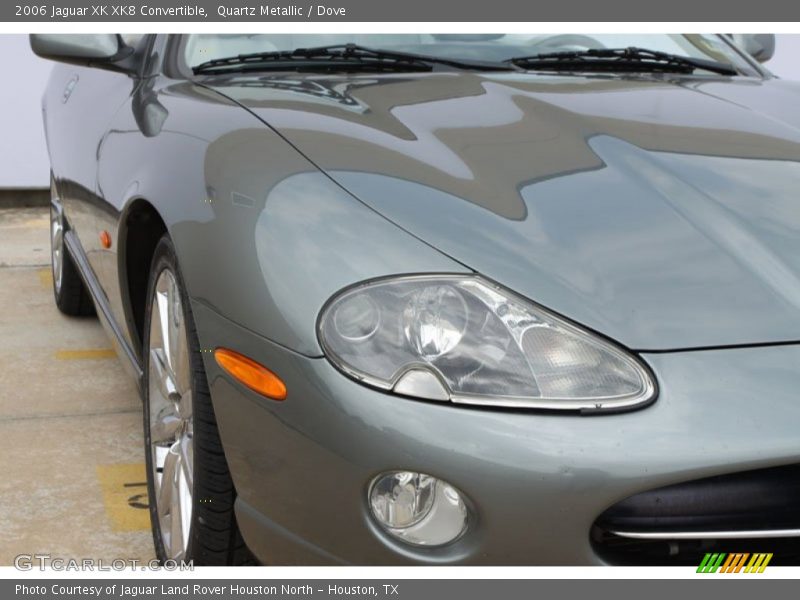 Quartz Metallic / Dove 2006 Jaguar XK XK8 Convertible