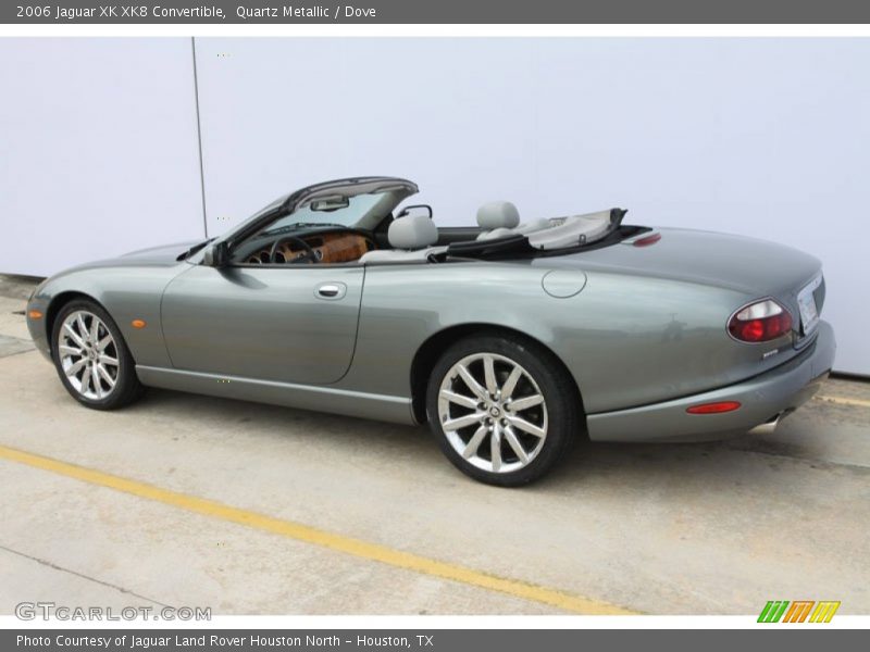 Quartz Metallic / Dove 2006 Jaguar XK XK8 Convertible