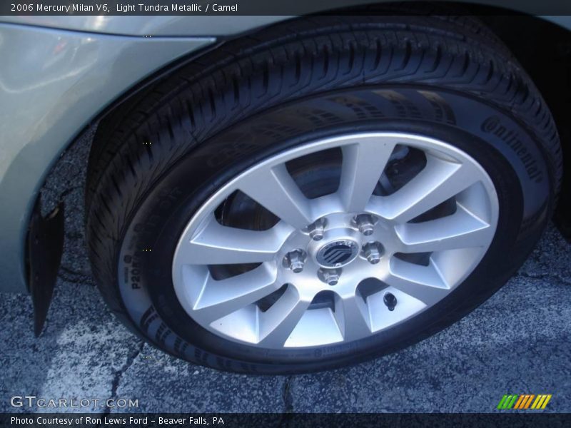 Light Tundra Metallic / Camel 2006 Mercury Milan V6