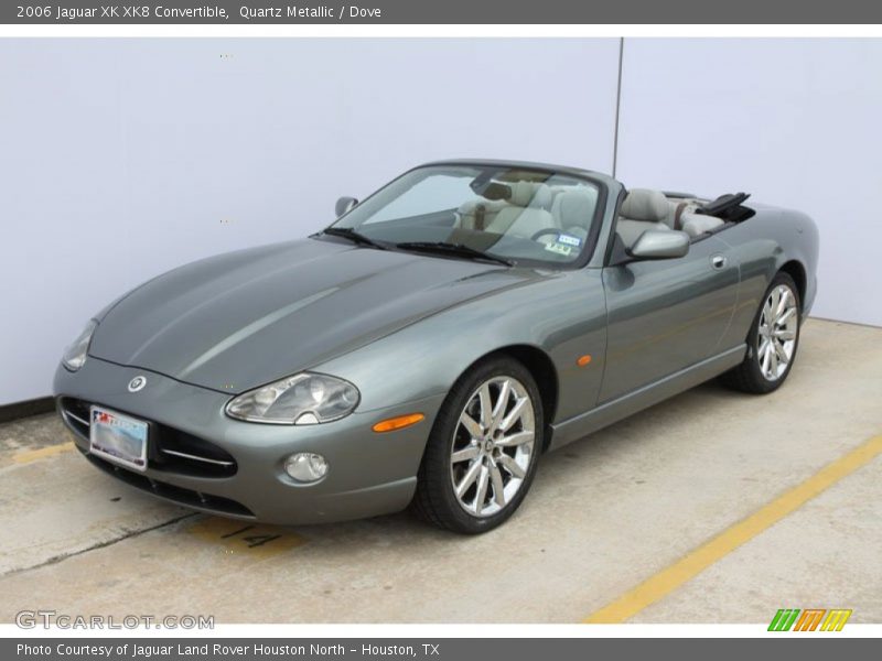 Quartz Metallic / Dove 2006 Jaguar XK XK8 Convertible