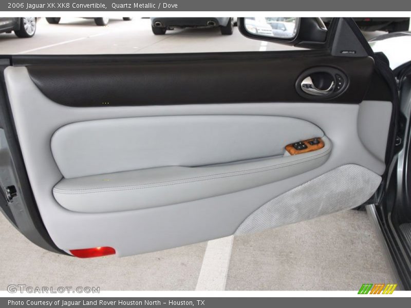Quartz Metallic / Dove 2006 Jaguar XK XK8 Convertible