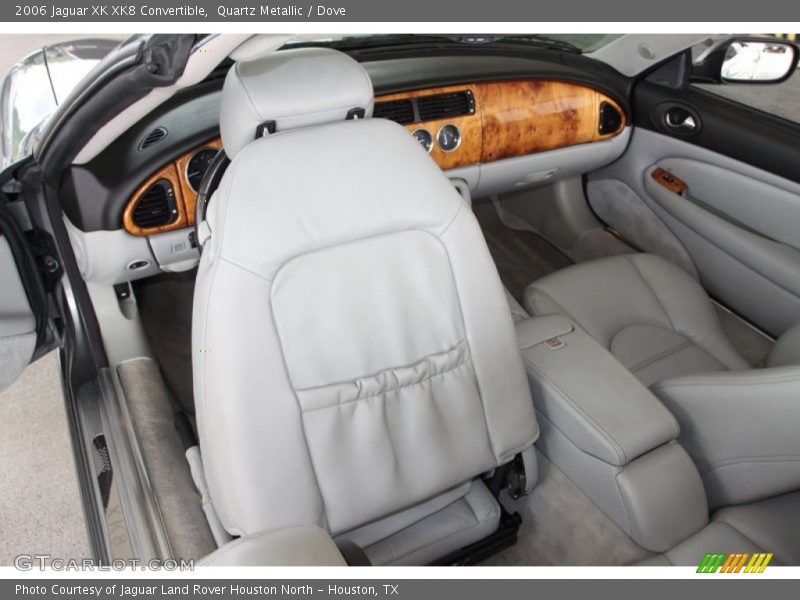 Quartz Metallic / Dove 2006 Jaguar XK XK8 Convertible