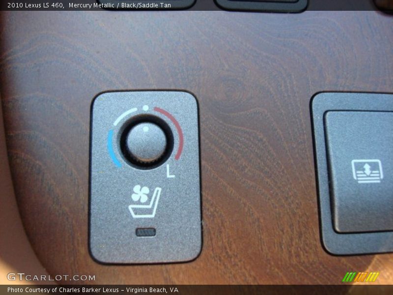 Mercury Metallic / Black/Saddle Tan 2010 Lexus LS 460