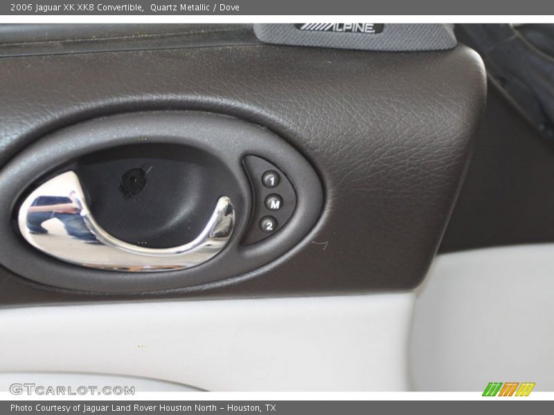 Quartz Metallic / Dove 2006 Jaguar XK XK8 Convertible