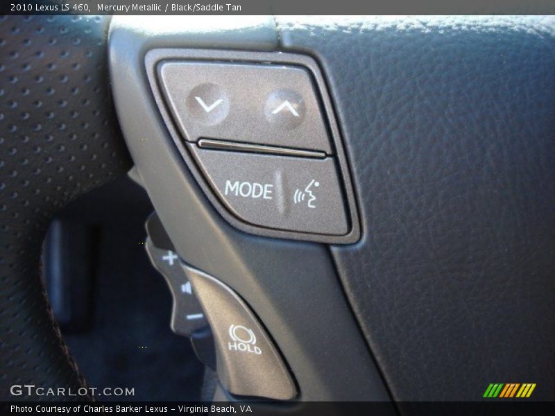 Mercury Metallic / Black/Saddle Tan 2010 Lexus LS 460