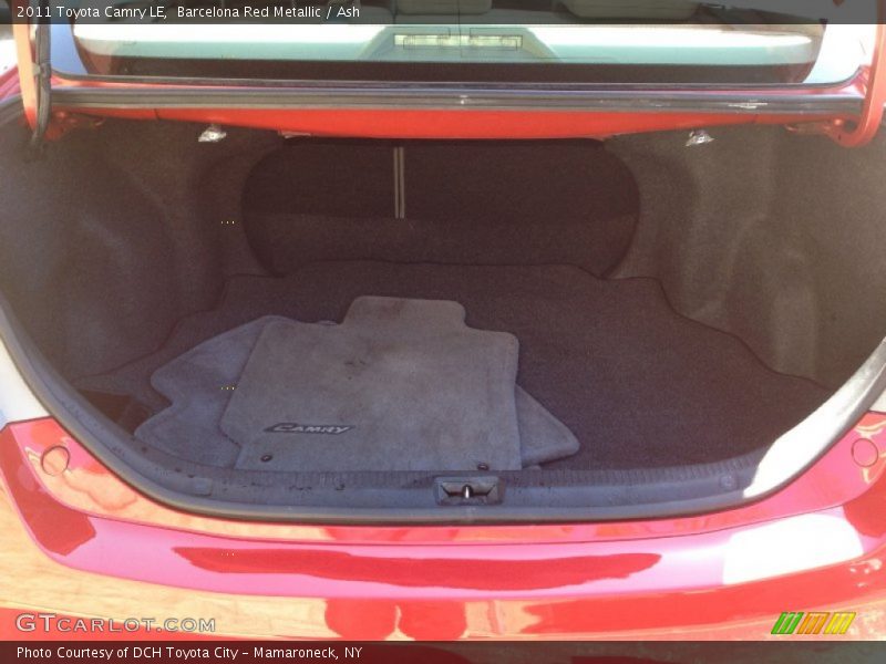 Barcelona Red Metallic / Ash 2011 Toyota Camry LE