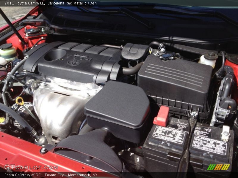 Barcelona Red Metallic / Ash 2011 Toyota Camry LE