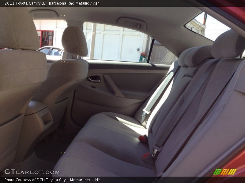 Barcelona Red Metallic / Ash 2011 Toyota Camry LE