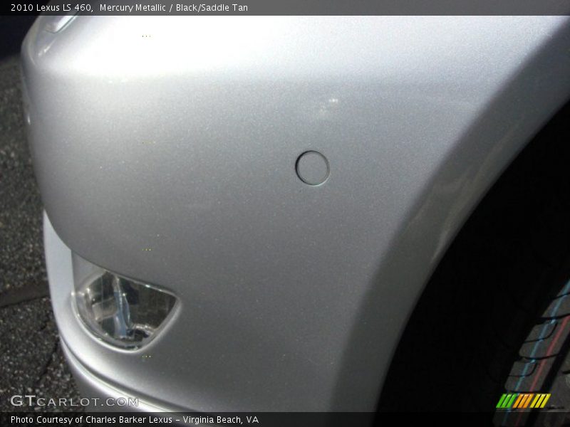 Mercury Metallic / Black/Saddle Tan 2010 Lexus LS 460