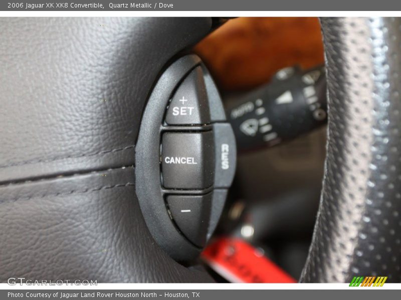 Quartz Metallic / Dove 2006 Jaguar XK XK8 Convertible