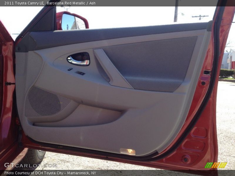 Barcelona Red Metallic / Ash 2011 Toyota Camry LE