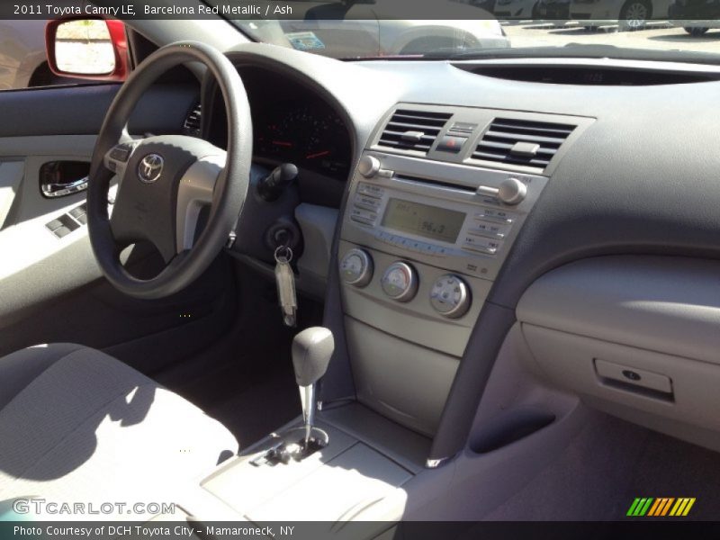 Barcelona Red Metallic / Ash 2011 Toyota Camry LE