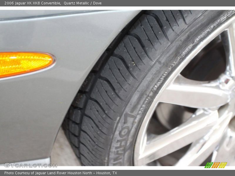 Quartz Metallic / Dove 2006 Jaguar XK XK8 Convertible