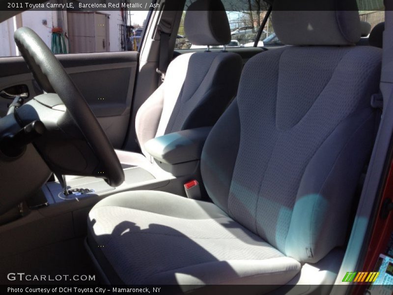 Barcelona Red Metallic / Ash 2011 Toyota Camry LE