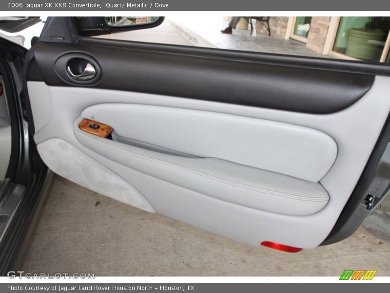 Quartz Metallic / Dove 2006 Jaguar XK XK8 Convertible