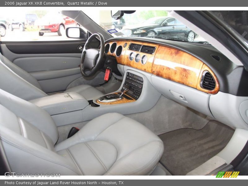 Quartz Metallic / Dove 2006 Jaguar XK XK8 Convertible
