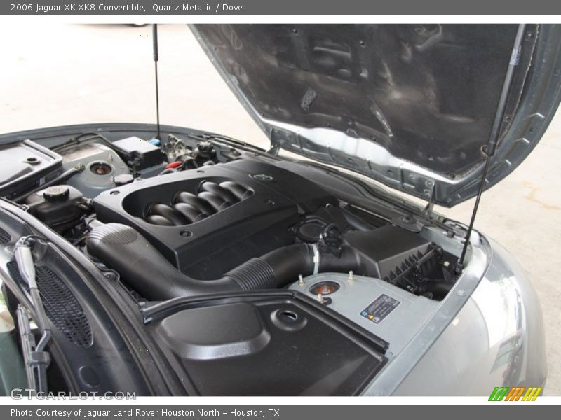 Quartz Metallic / Dove 2006 Jaguar XK XK8 Convertible