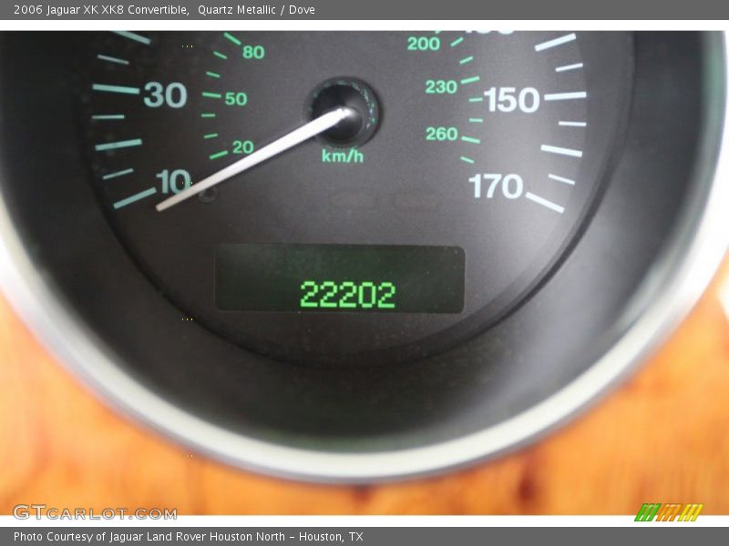 Quartz Metallic / Dove 2006 Jaguar XK XK8 Convertible