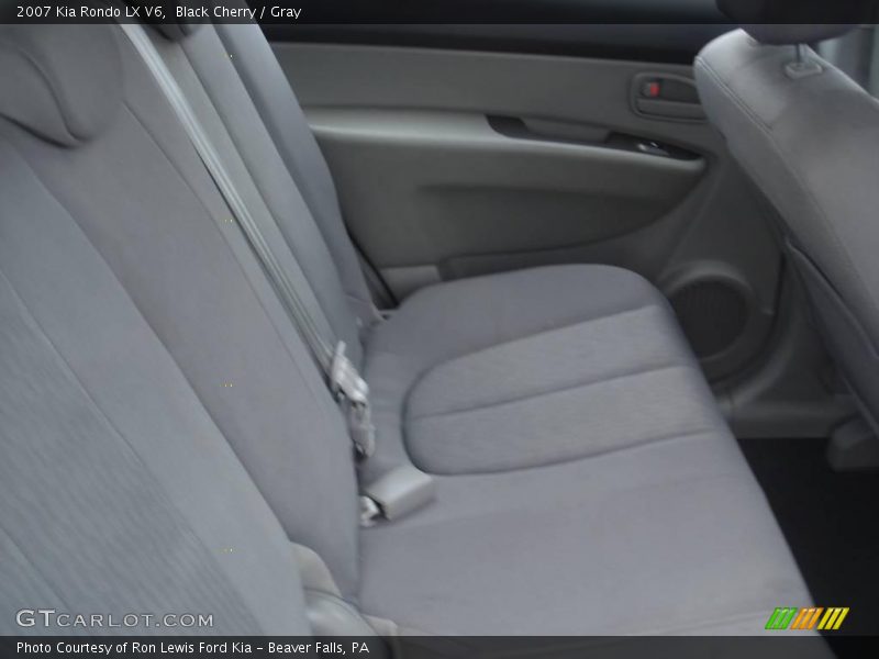 Black Cherry / Gray 2007 Kia Rondo LX V6