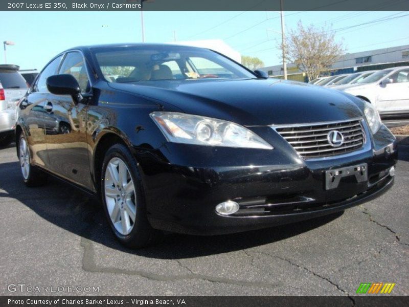 Black Onyx / Cashmere 2007 Lexus ES 350