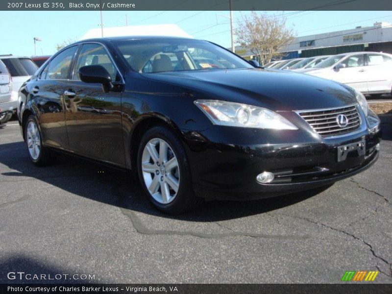 Black Onyx / Cashmere 2007 Lexus ES 350