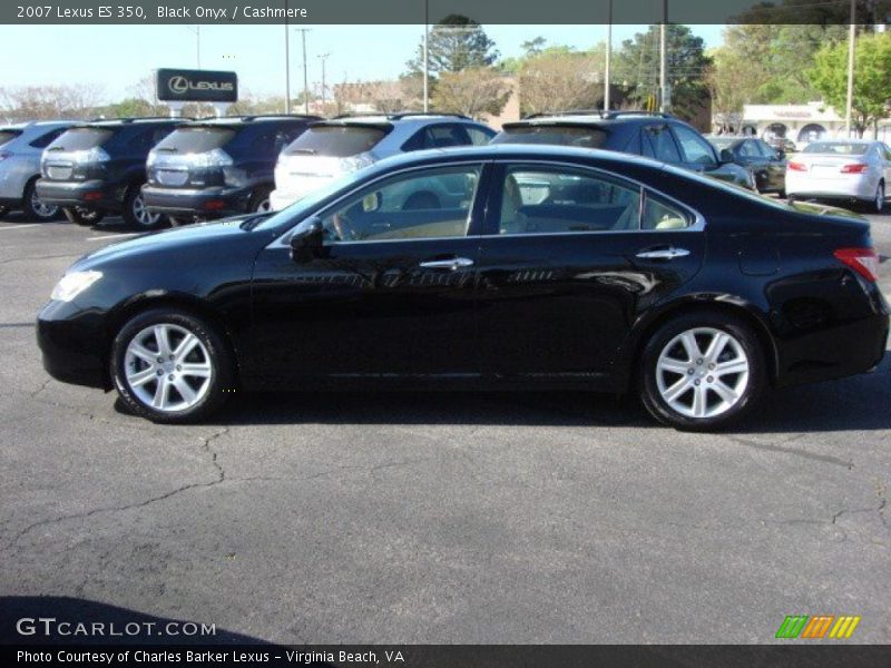 Black Onyx / Cashmere 2007 Lexus ES 350