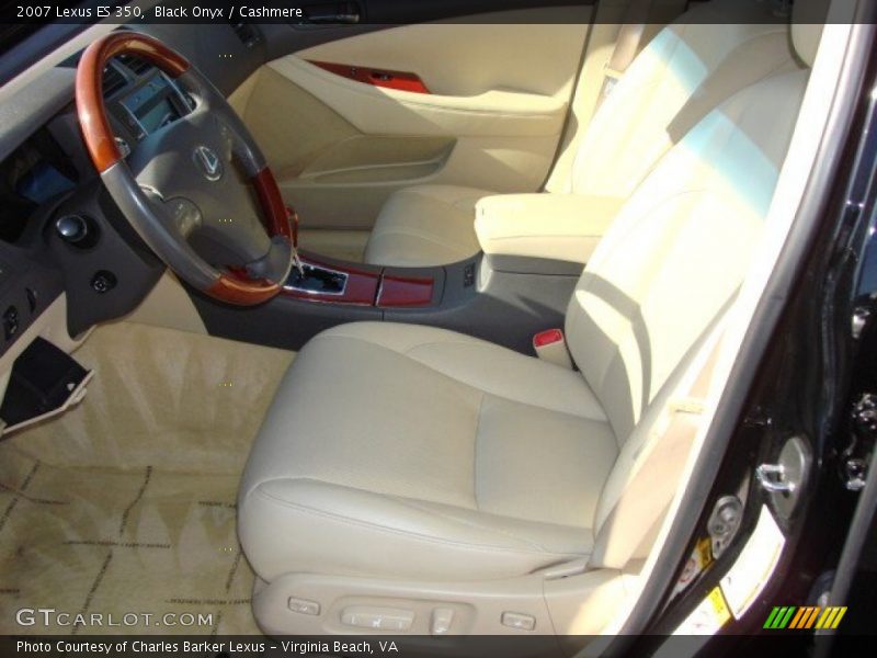 Black Onyx / Cashmere 2007 Lexus ES 350