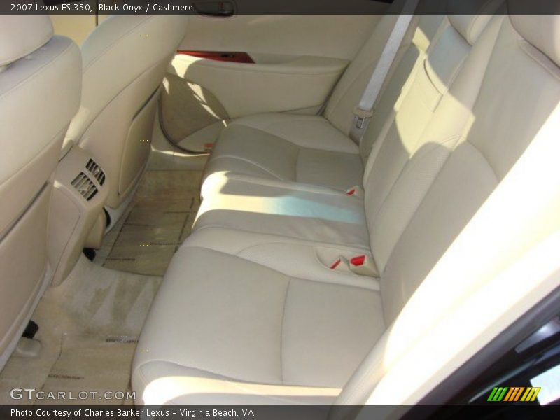 Black Onyx / Cashmere 2007 Lexus ES 350