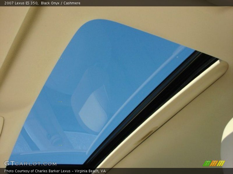 Black Onyx / Cashmere 2007 Lexus ES 350