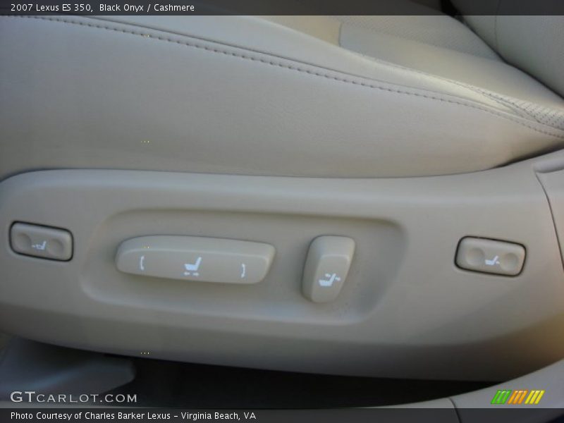 Black Onyx / Cashmere 2007 Lexus ES 350