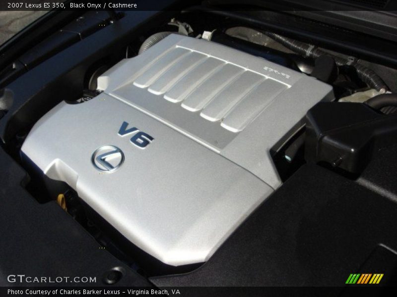 Black Onyx / Cashmere 2007 Lexus ES 350