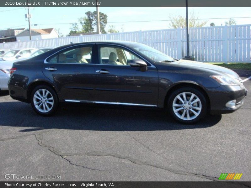 Truffle Brown Mica / Light Gray 2010 Lexus ES 350