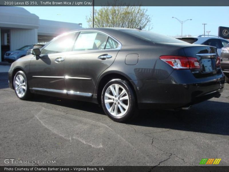 Truffle Brown Mica / Light Gray 2010 Lexus ES 350