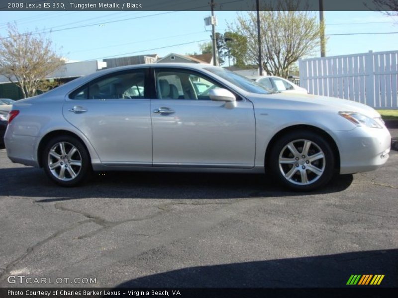 Tungsten Metallic / Black 2008 Lexus ES 350