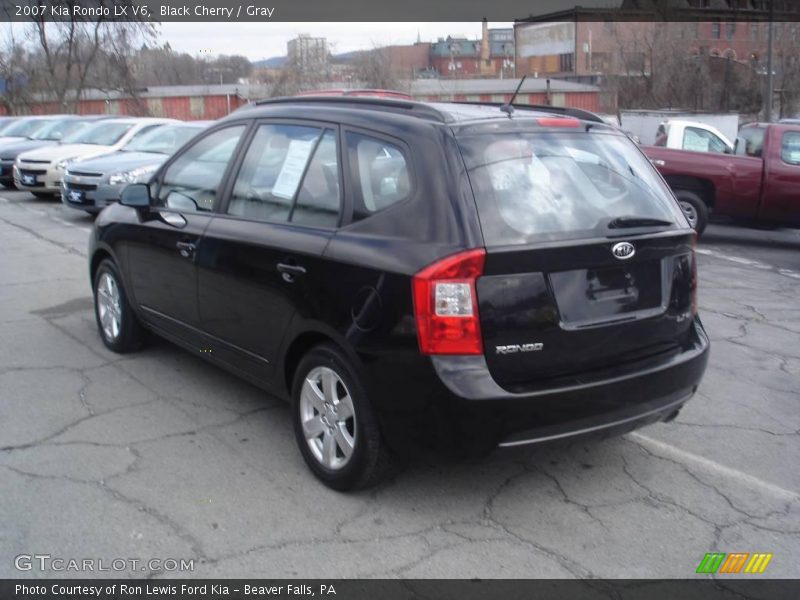 Black Cherry / Gray 2007 Kia Rondo LX V6