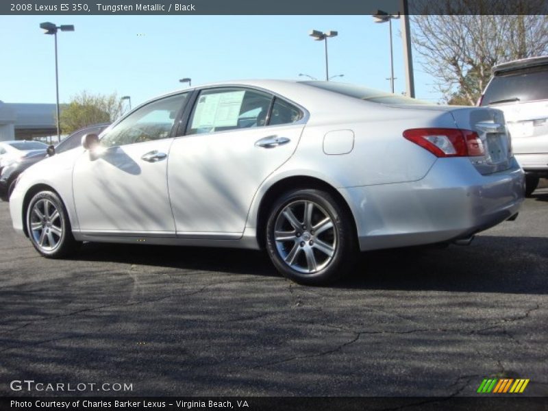 Tungsten Metallic / Black 2008 Lexus ES 350