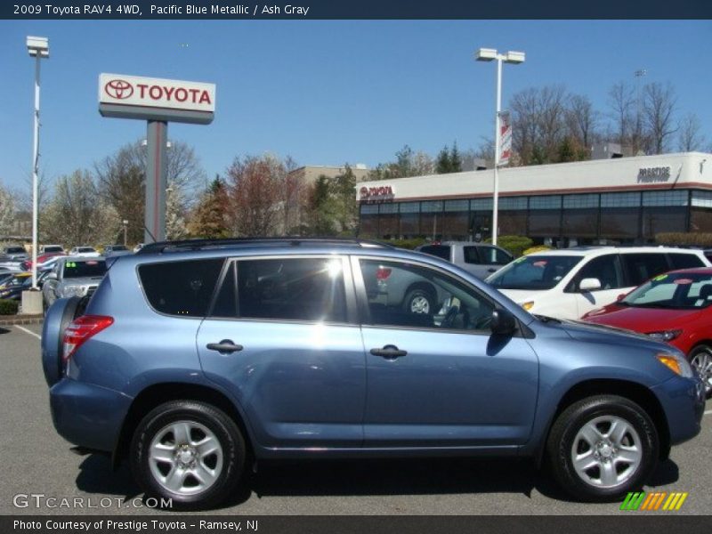 Pacific Blue Metallic / Ash Gray 2009 Toyota RAV4 4WD