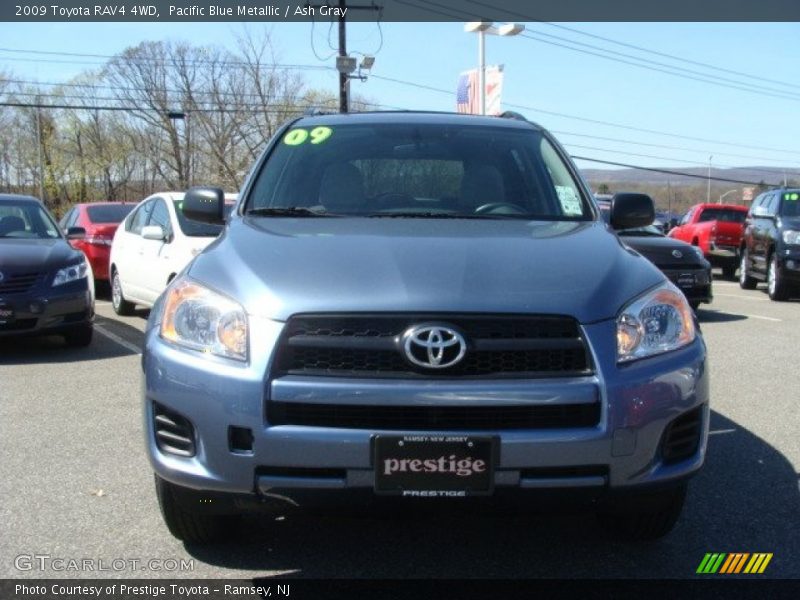 Pacific Blue Metallic / Ash Gray 2009 Toyota RAV4 4WD