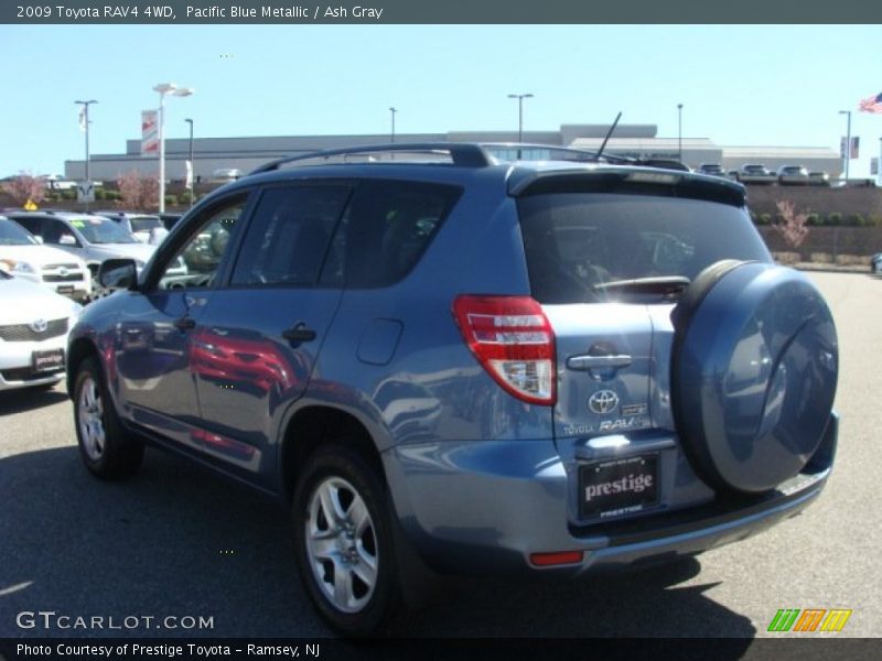 Pacific Blue Metallic / Ash Gray 2009 Toyota RAV4 4WD