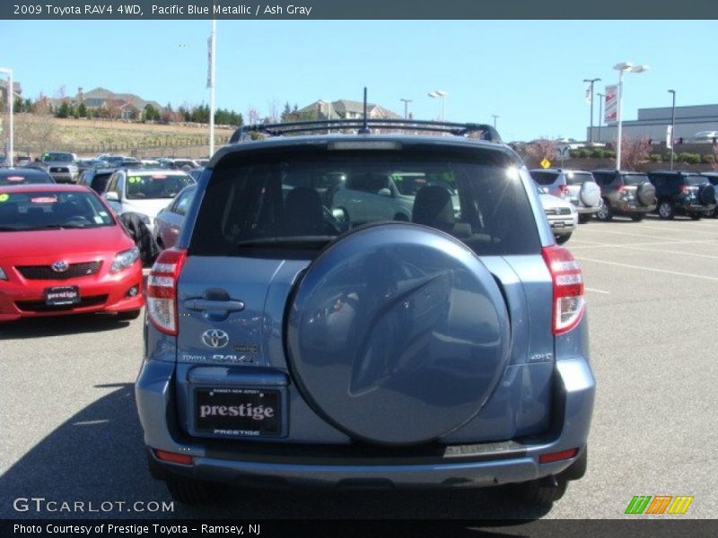 Pacific Blue Metallic / Ash Gray 2009 Toyota RAV4 4WD