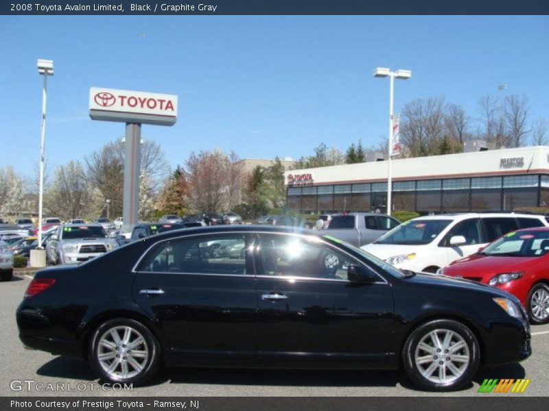 Black / Graphite Gray 2008 Toyota Avalon Limited